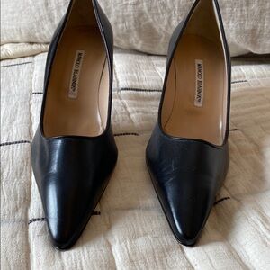Manolo Blahnik Black Women's Shoes